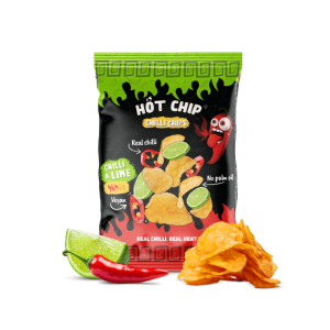 Hot Chip Chilli & Lime Chips 80g