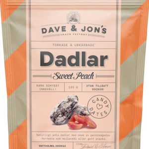 Dave & Jons Dadlar Sweet Peach 125g