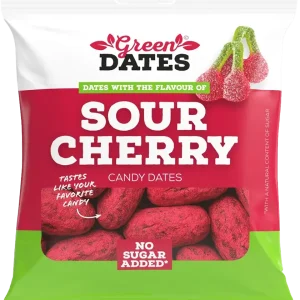 Green Dates Dadlar Sour Cherry 90g