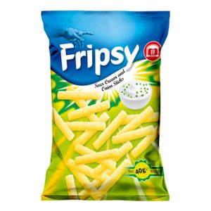 Fripsy Crispy Sticks Sourcream & Onion 120g