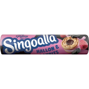 Singoalla Hallon/lakrits 190g