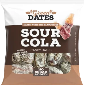 Green Dates Dadlar Sour Cola 90g