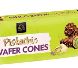 Bardollini Pistachio Wafer Cones 100g