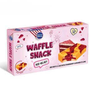 American Bakery Waffle Snack Red Velvet 135g