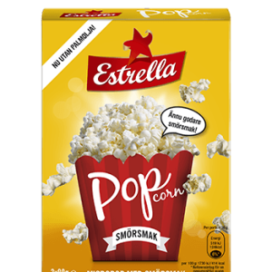 Estrella Micropopcorn Smör 3-pack