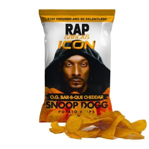 Rap Snacks Snoop Dogg O.G. Bar-B-Que Cheddar 71g