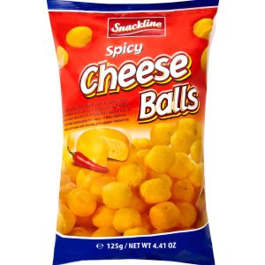 Snackline Spicy Cheese Balls 125g
