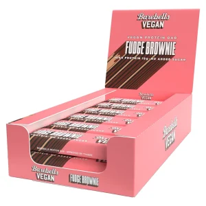 Barebells Vegan Protein Bar Fudge Brownie 55g x 12st