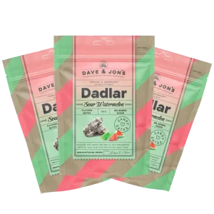Dave & Jons Dadlar Sour Watermelon 125g x 3st