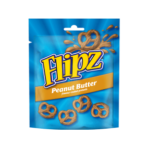 Flipz Peanut Butter Pretzels 90g