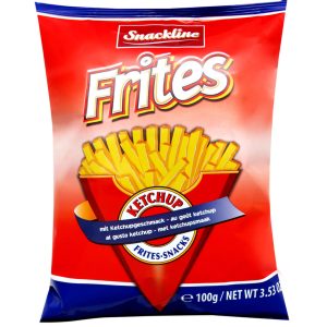 Snackline Frites-Snacks With Ketchup Flavor 100g