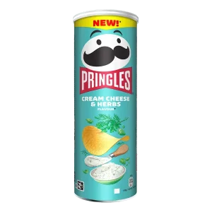 Pringles Cream Cheese & Herbs 165g