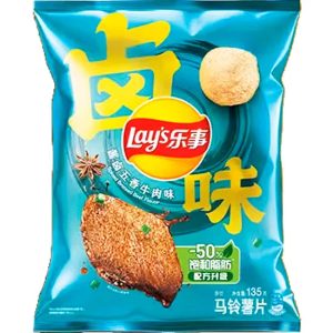 Lays Potato Chips Five Spice Beef 70g
