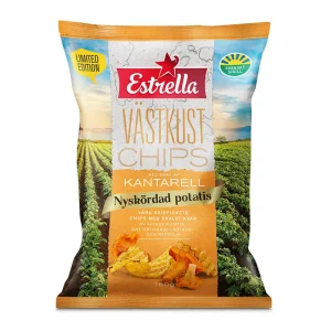 Estrella Västkustchips Kantarell 160g