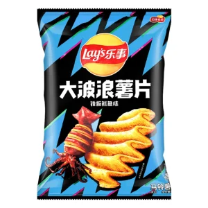 Lays Wavy Grilled Squid Flavor Chips 70g