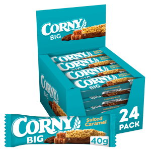 Corny Big Salt Caramel 40g x 24st (hel låda)