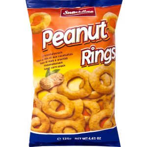 Snackline Peanut Rings 125g