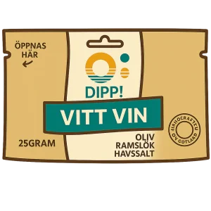 Ö-Chips Dippmix Vitt Vin - Oliv, Ramslök, Havssalt 25g