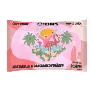 Ö-Chips Rose - Mozarella & Balsamicovinäger 50g