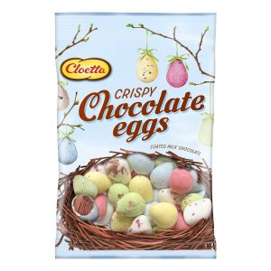 Cloetta Crispy Chocolate Eggs - 110 g