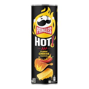 Pringles Hot Flamin Cheese Flavour - 160 g