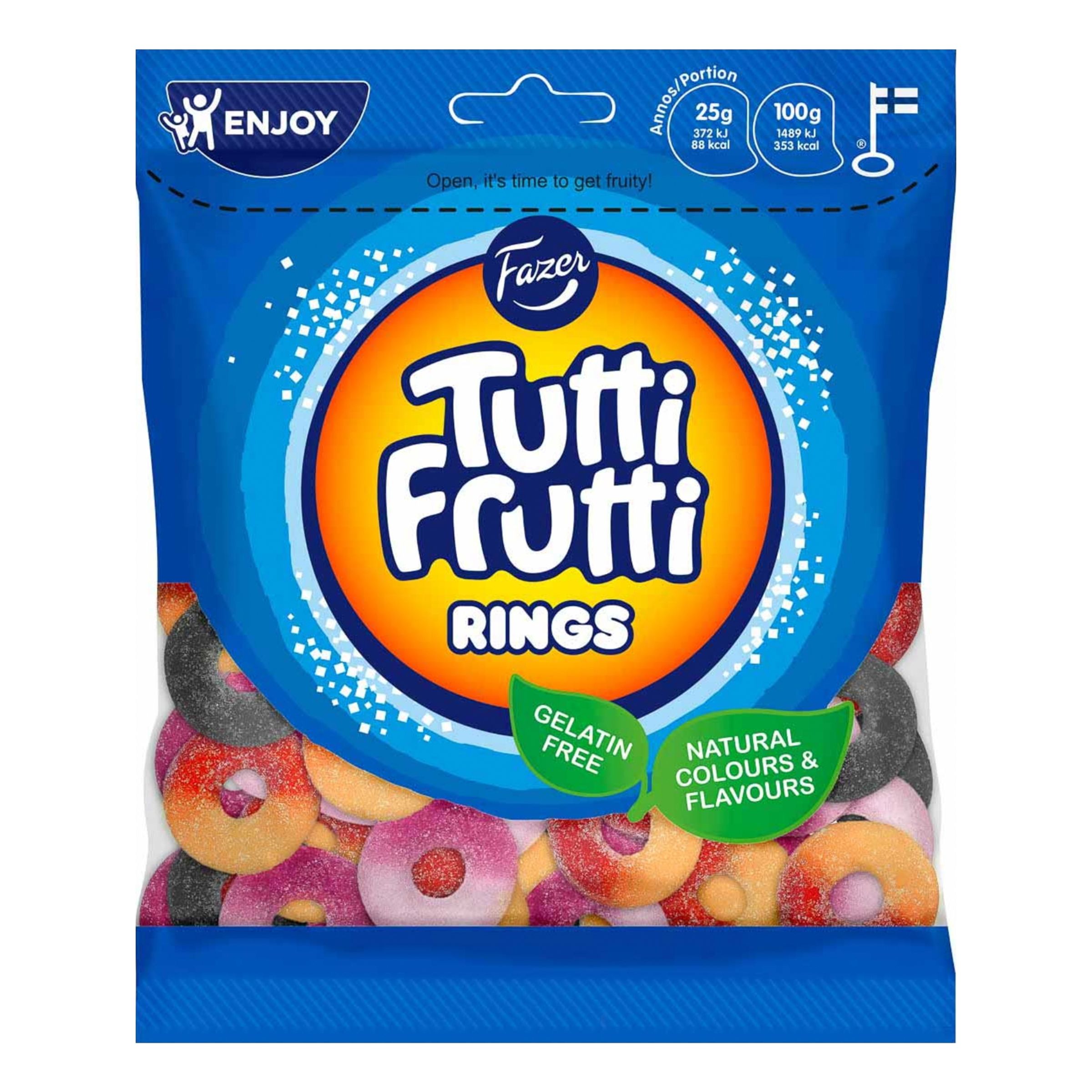 Fazer Tutti Frutti Rings - 120 g