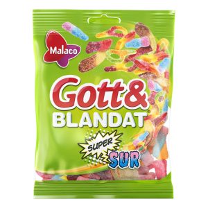Malaco Gott & Blandat Supersur - 130 g