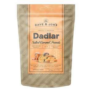 Dave & Jon's Dadlar Salted Caramel Peanuts - 125 g