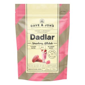 Dave & Jon's Dadlar Strawberry Milkshake - 125 g