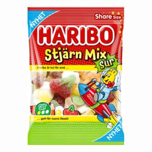 Haribo Stjärn Mix Sur - 150 g