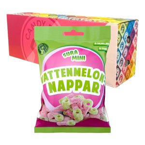 Sura Mini Vattenmelonnappar Storpack - 18 x 70 g