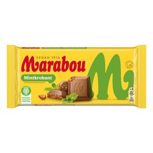 Marabou Mintkrokant Chokladkaka - 160 g