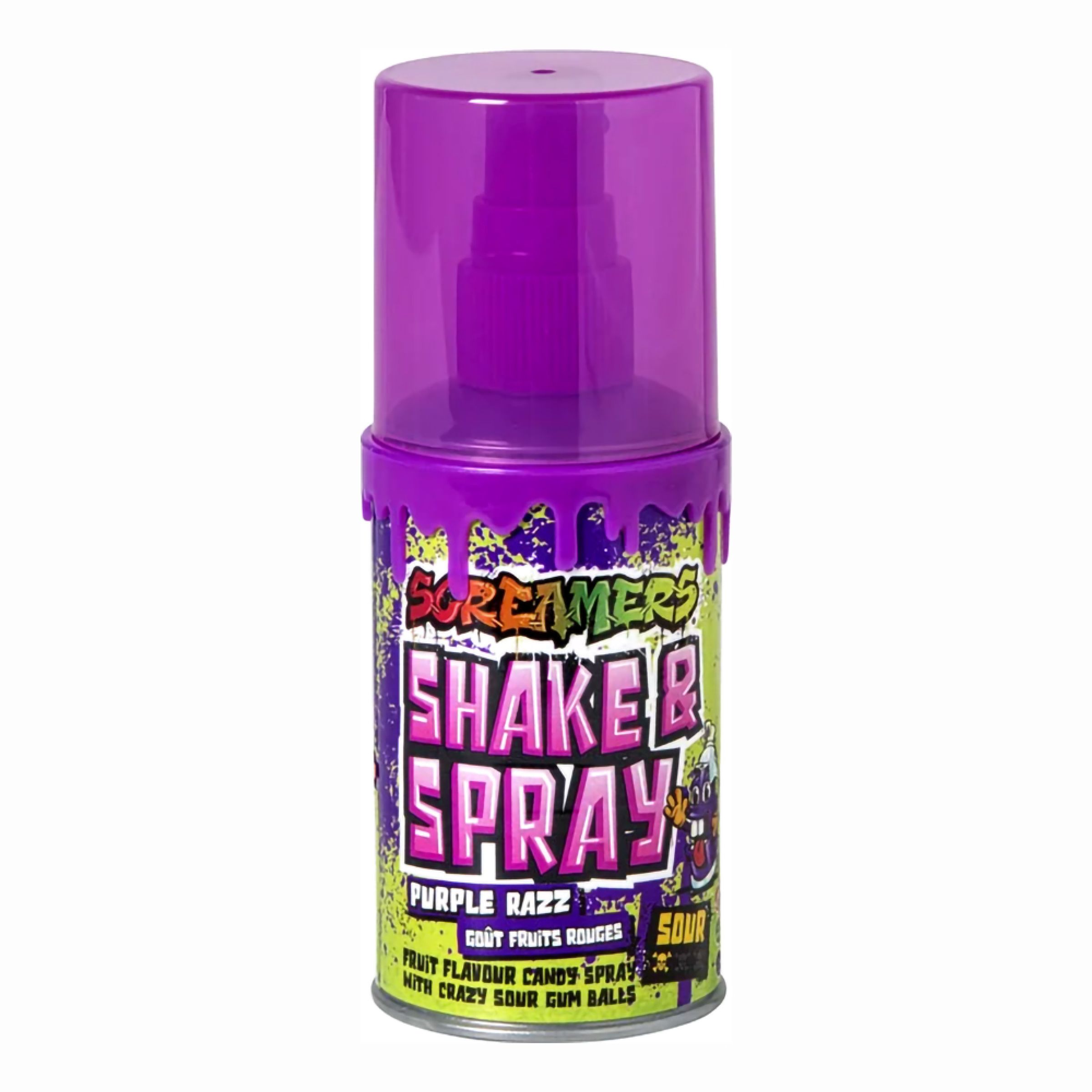 Screamers Shake & Spray Purple Razz - 60 ml