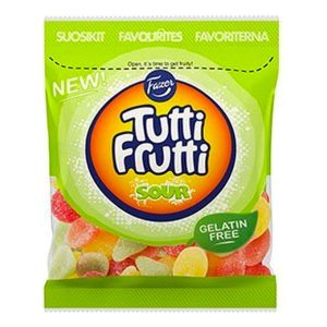 Fazer Tutti Frutti Sour - 120 g