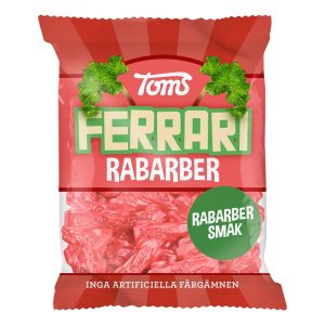 Toms Ferrari Rabarber Påse - 120 g