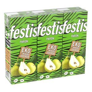 Festis Päron Ekologisk - 3 x 200 ml