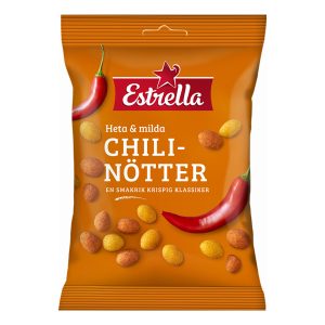 Estrella Heta & Milda Chilinötter - 150 g
