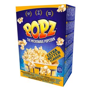 Popz Micropop Movie Butter - 3 x 85 g