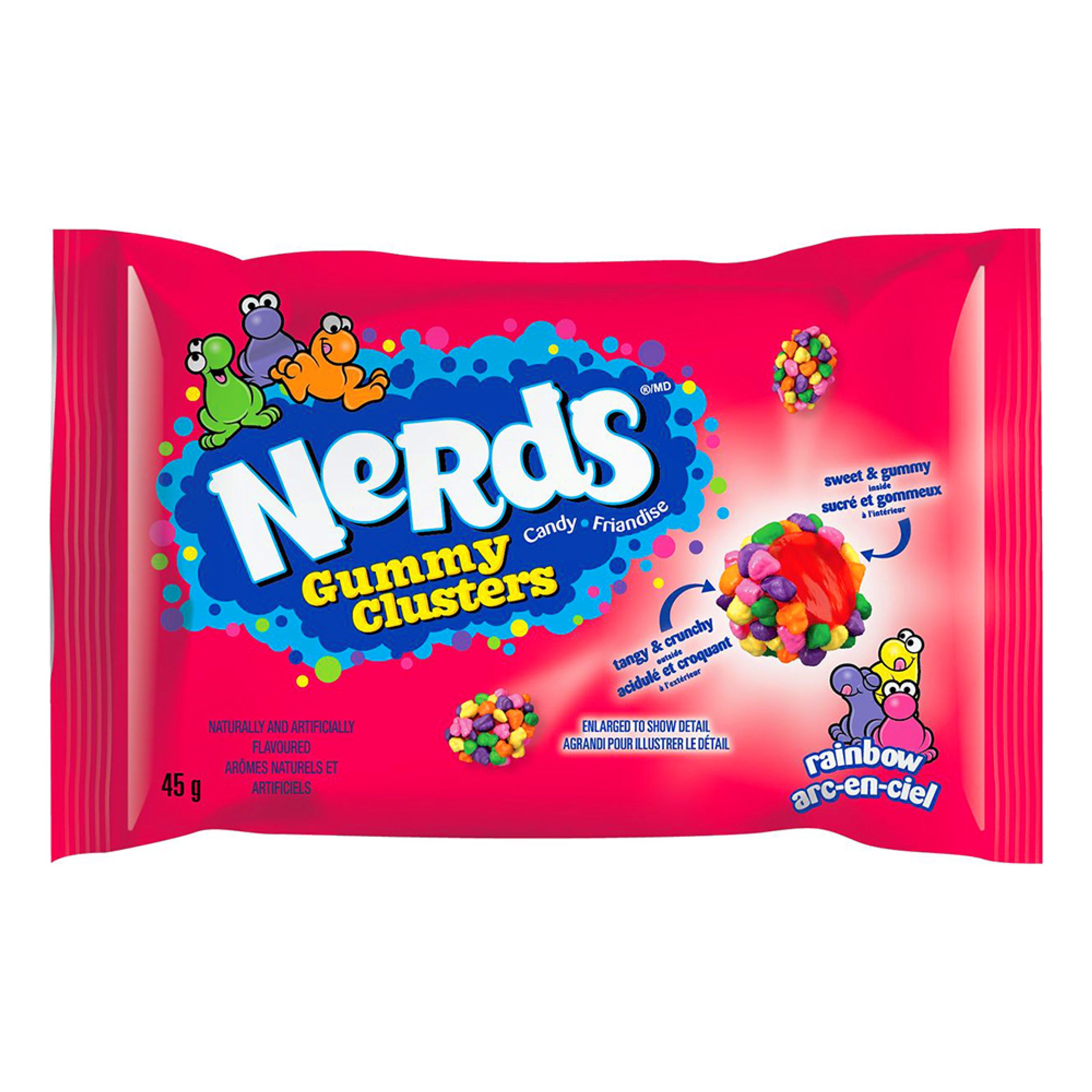Nerds Gummy Clusters Rainbow - 45 g