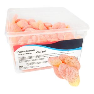 Persikor Sockerfri Storpack - 2 kg