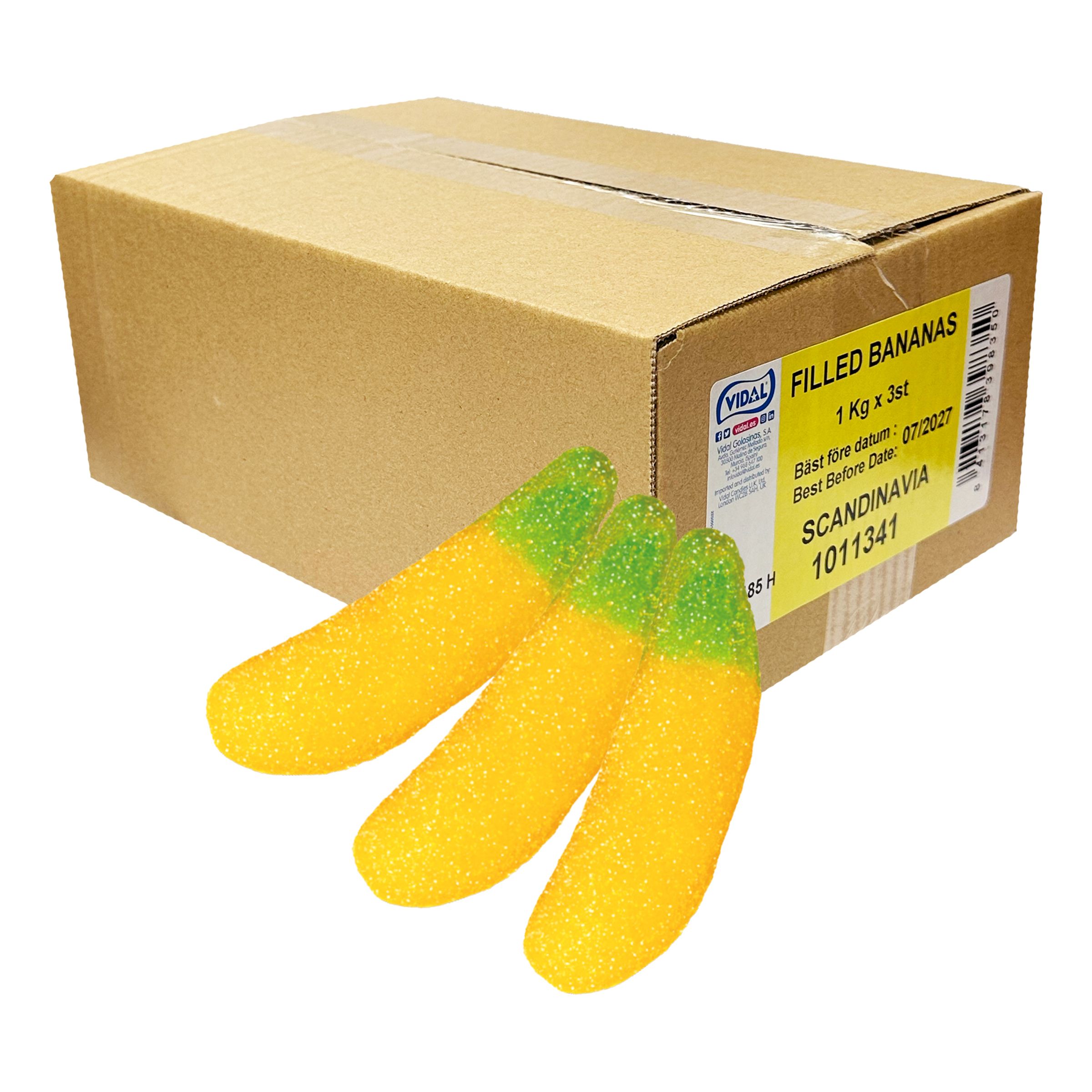 Filled Bananas Storpack - 3 kg