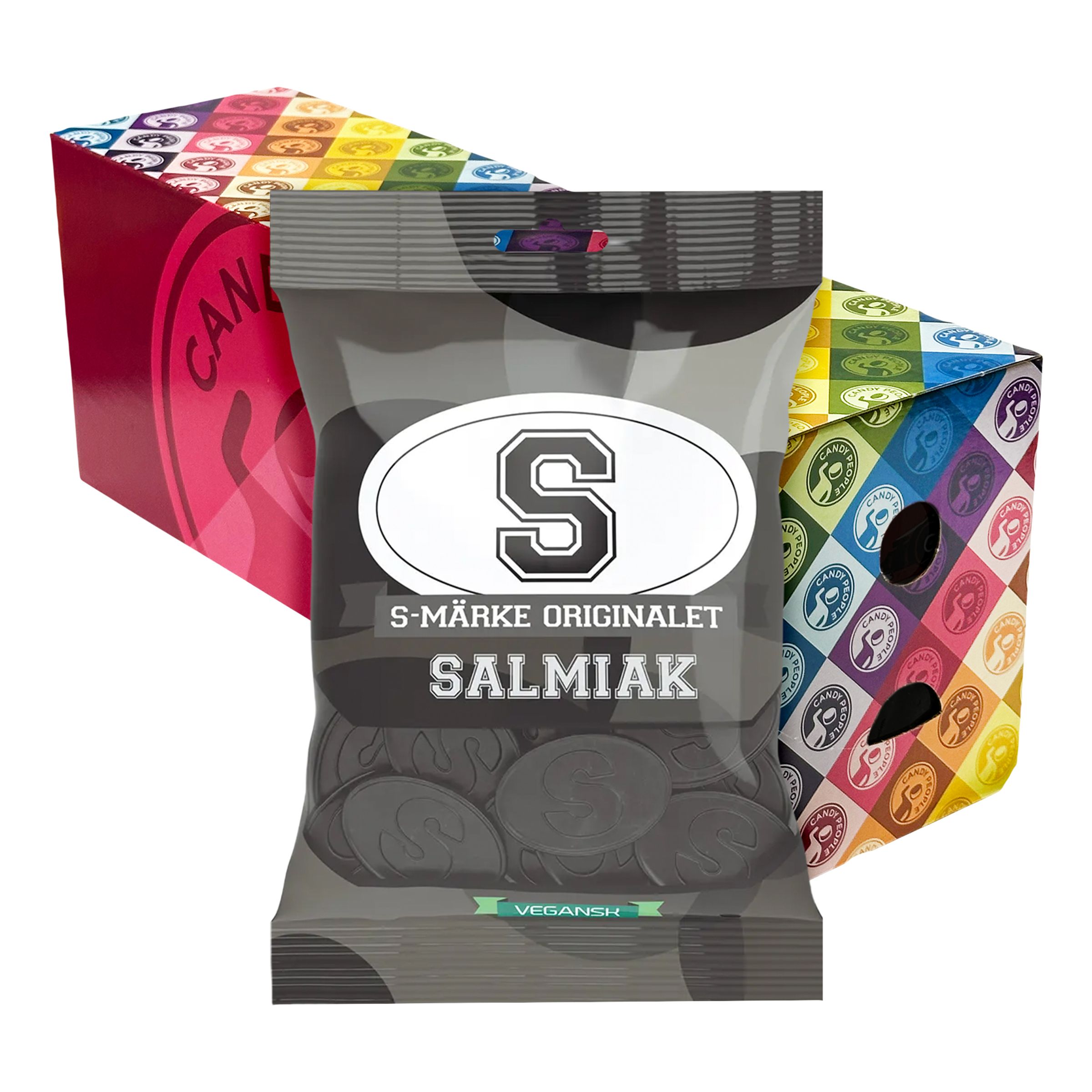 S-Märke Salmiak Storpack - 18 x 70 g