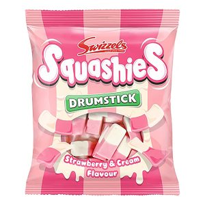 Swizzles Squashies Stawberry & Cream Storpack - 12 x 120 g