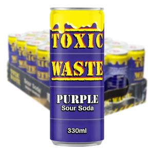 Toxic Waste Soda Purple Storpack - 24 x 33 cl