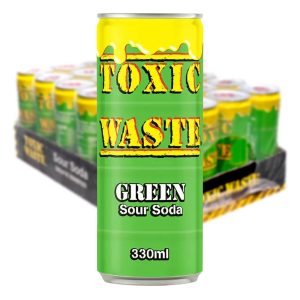 Toxic Waste Soda Green Storpack - 24 x 33 cl