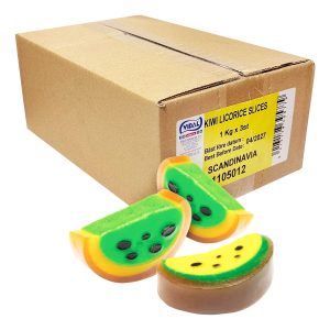 Kiwi Slices Licorice Storpack - 3 kg