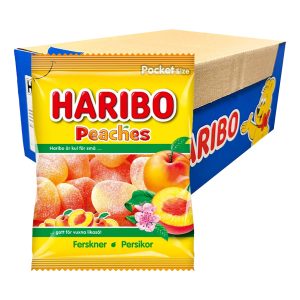 Haribo Persikor Godispåsar Storpack - 24 x 80 g