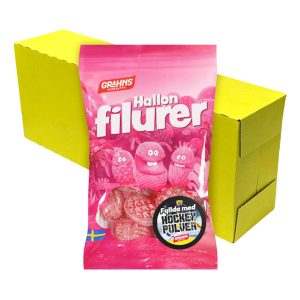Grahns Hallonfilurer med Pulver Storpack - 20 x 70 g