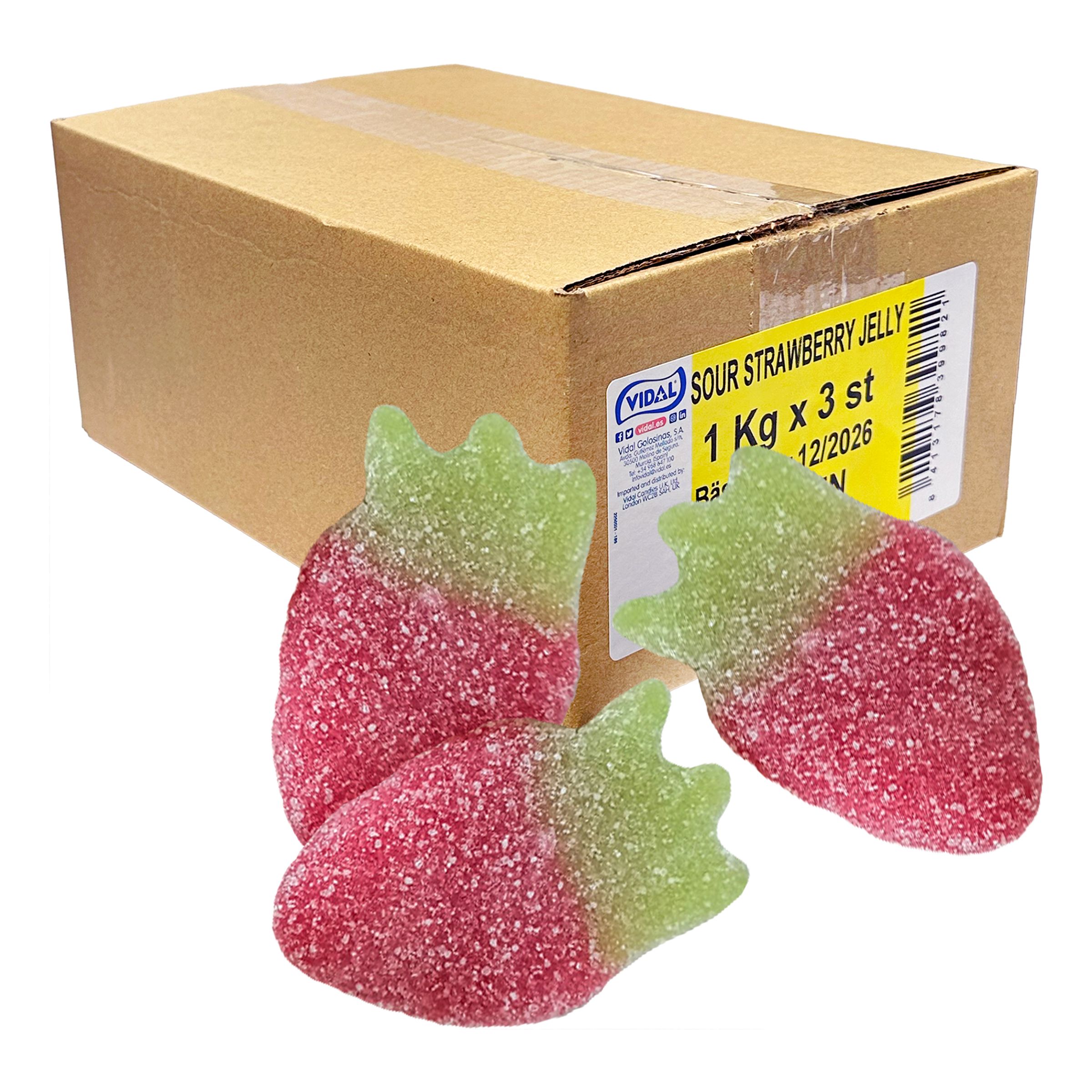 Sour Strawberry Storpack - 3 kg