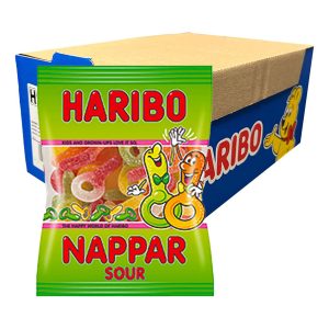 Haribo Sura Nappar Godispåsar Storpack - 22 x 80 g